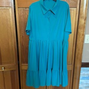 Small shop Turquoise Dress